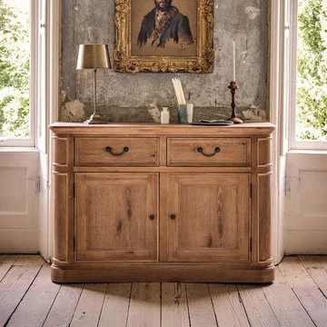 Cannes sideboard - 2 door 2 drawer - small - timber wood