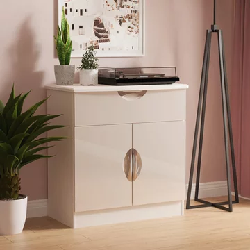 Camden compact sideboard - 2 doors - cashmere