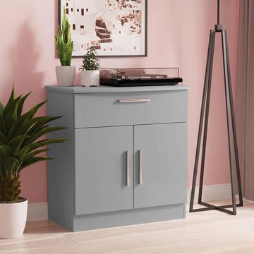 Knightsbridge compact sideboard - 2 doors - grey
