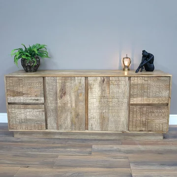 Sideboard - mango wood - 2 door - large - 162cm