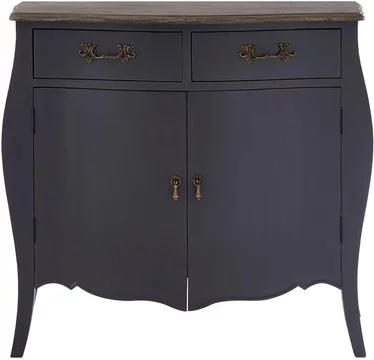 Loire sideboard - 2 door - small - dark grey - 90cm