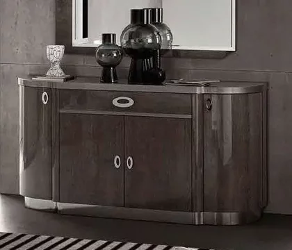 Armonia italian buffet sideboard - large - silver birch