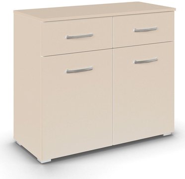 Aditio small sideboard - 80cm - 2 door - 2 drawer - champagne
