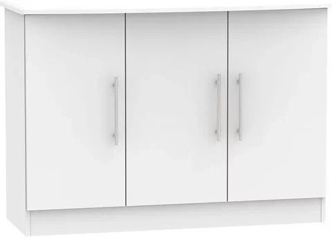 Sherwood small sideboard - 3 door - grey
