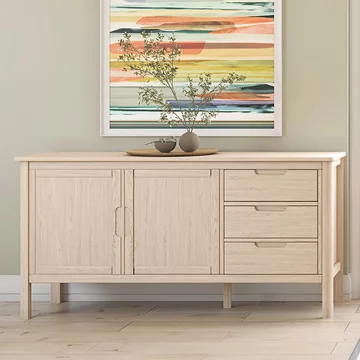 Twyford large sideboard - 2 door - 150cm - oak
