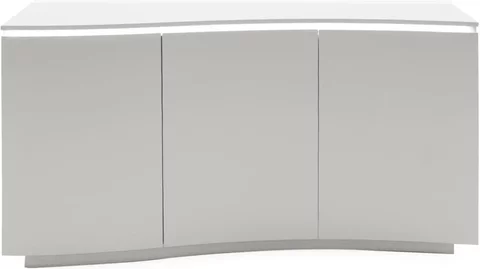 Lazzaro sideboard with led - light grey matt