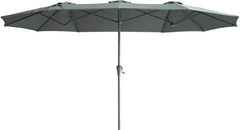 Capri outdoor parasol - 2.2cm x 4cm - oil green