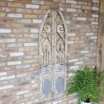 Wall mirror - rustic - large