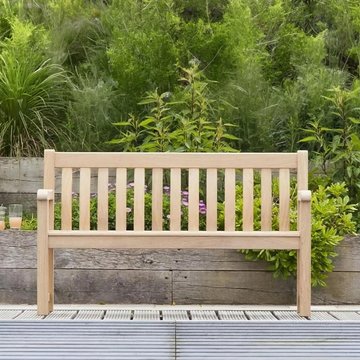 Roble wood broadfield garden 4ft bench