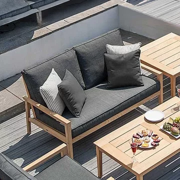 Tivoli roble garden 2 seater sofa