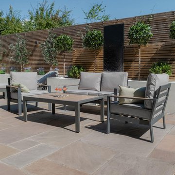 Vancouver garden sofa set - 2 seater - dove grey