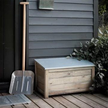 Aldsworth outdoor storage box small natural wood