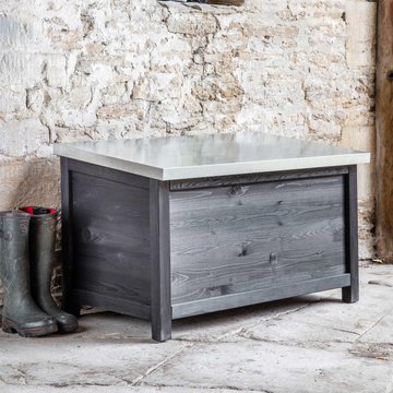 Moreton outdoor black storage box large