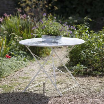 Rive outdoor droite bistro table large chalk