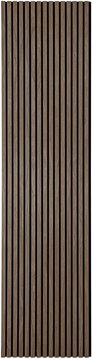 Acoustic fluted panel - walnut