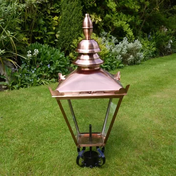 Outdoor lamp - copper