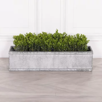 Metal box planter - extra large - window