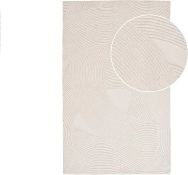 Pune rug - ivory - 230cm x 160cm