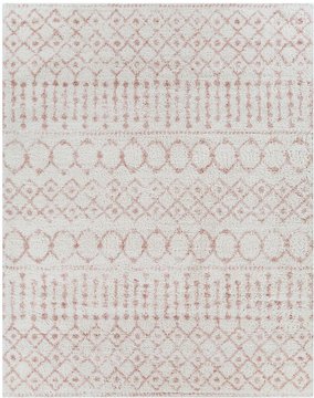 Aliyah rug - boho shaggy - alh2301 - pink - sizes available