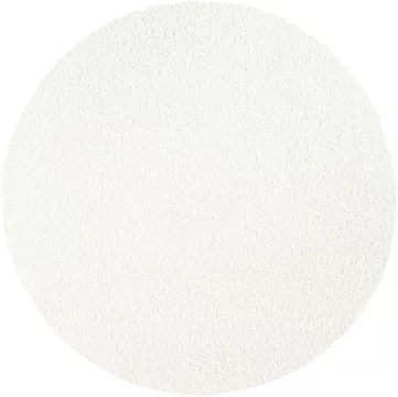 Cloudy round rug - high pile shaggy - cdg2302 - white - sizes available