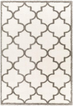Cloudy rug - oriental shaggy - ivory - 160cm x 213cm