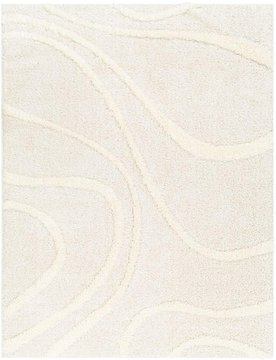 Rodos rug - modern shaggy - rdo2341 - beige - sizes available
