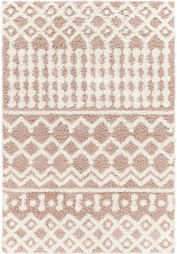 Urban rug - boho shaggy - dusty pink - sizes available