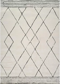 Freud rug - ethnic berber - feu2322 - ivory - sizes available