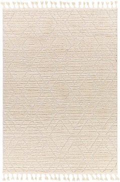 Nora rug - geometric high pile berber - beige - sizes available