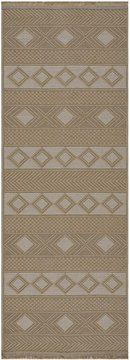 Mystery runner - machine washable boho jute - mys2302 - tan - 79cm x 220cm