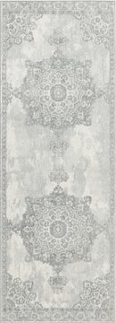 Monaco runner - oriental vintage - moc2301 - grey - 80cm x 220cm