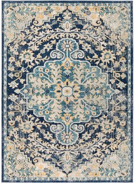 Murat rug - oriental vintage - mut2320 - ink blue - sizes available