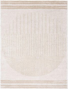 Fossay rug - machine washable modern shaggy - fsg2306 - beige - sizes available