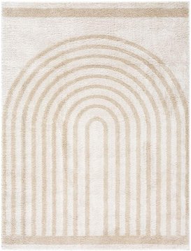 Fossay rug - machine washable modern shaggy - fsg2311 - beige - sizes available