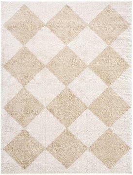 Fossay rug - machine washable modern shaggy - fsg2324 - beige - sizes available