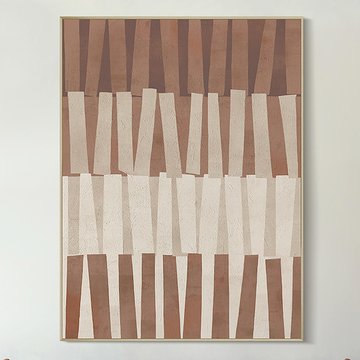 Voga wall art - brown