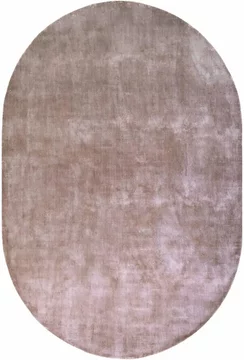 Nilla carpet - oval - beige - fabric - 220cm x 320cm
