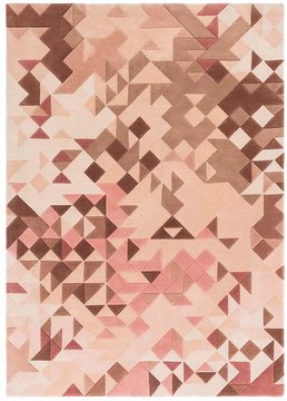 Contemporary design enigma rug - rose - sizes available