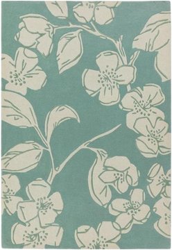Contemporary design matrix rug - devore 12 - blue - sizes available