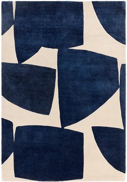 Contemporary design romy rug - kite blue - sizes available