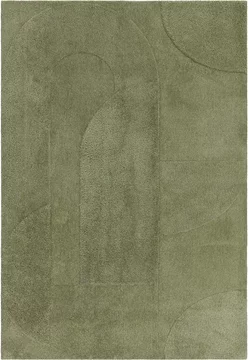 Contemporary design tova rug - green - sizes available