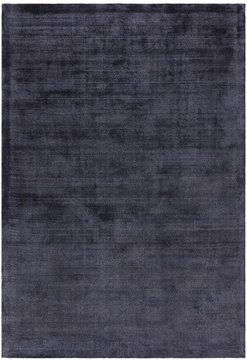 Contemporary plain aston rug - navy - sizes available