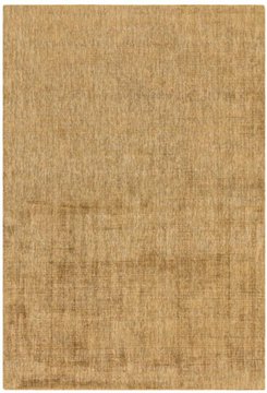 Contemporary plain aston rug - ochre - 200cm x 290cm