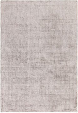 Contemporary plain aston rug - silver - sizes available