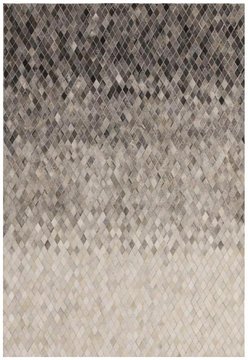 Cosy textures gaucho rug - diamond ombre - 120cm x 170cm