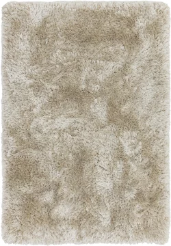 Cosy textures plush rug - pearl - sizes available
