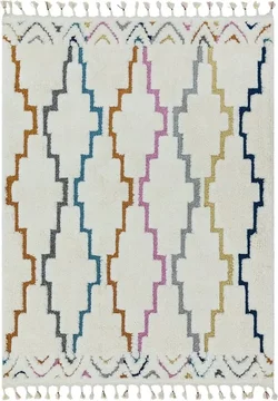 Easy ariana rug - trellis - ar01 - multi colour - sizes available
