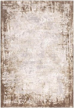 Easy kuza rug - border - beige - sizes available
