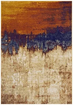 Easy nova rug - distress orange - nv04 - sizes available