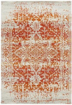 Easy nova rug - antique orange - nv09 - sizes available
